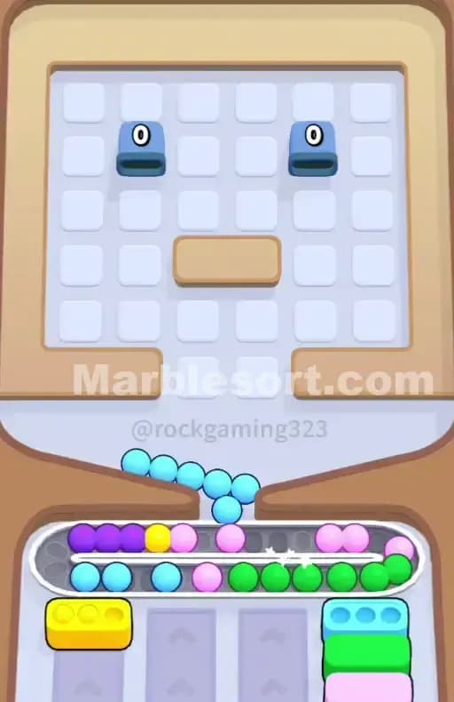 Marble Sort Level 281 Solution 3