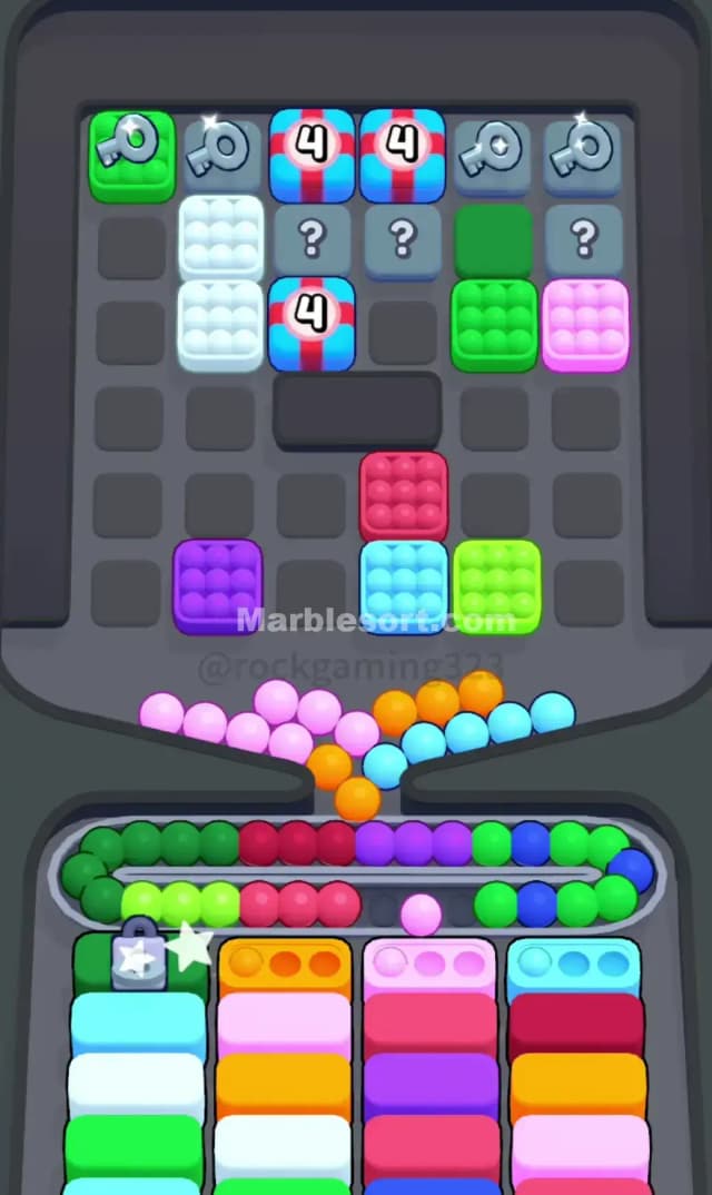 Marble Sort Level 227 Solution 1