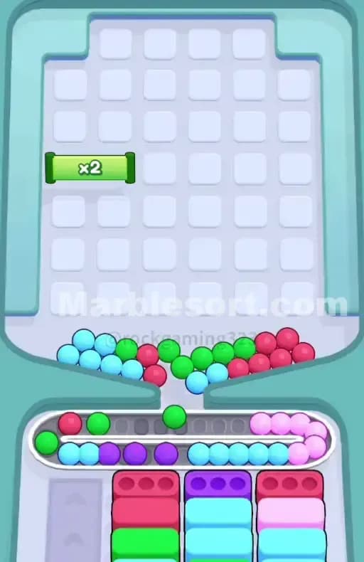 Marble Sort Level 196 Solution 3