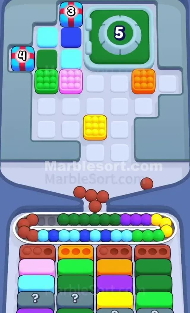 Marble Sort Level 396 Solution 1