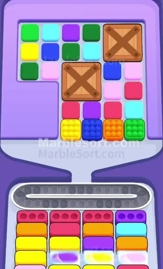 Marble Sort Level 291 Gameplay