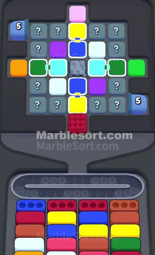 Marble Sort Level 727 Gameplay