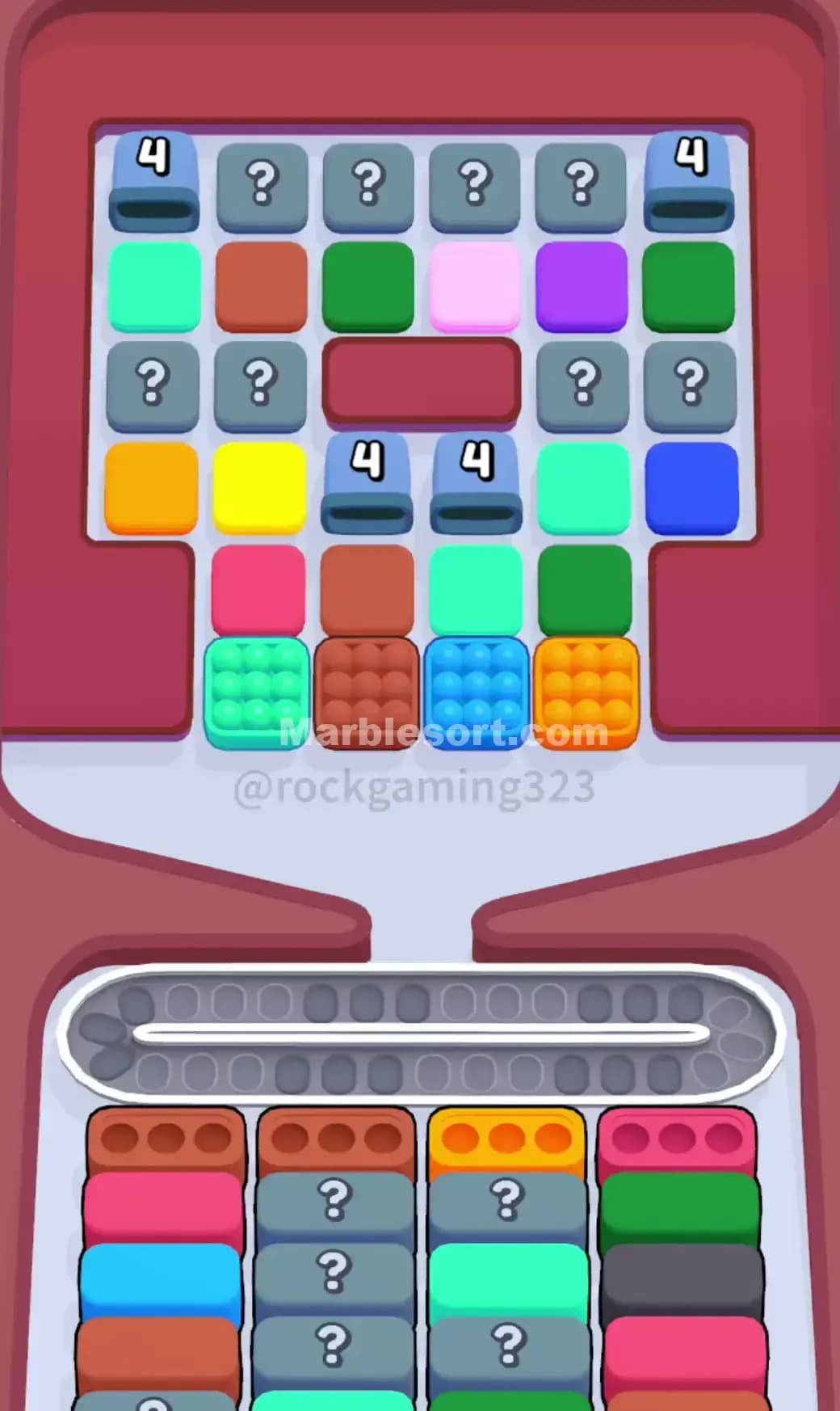 Marble Sort Level 229 Screenshot