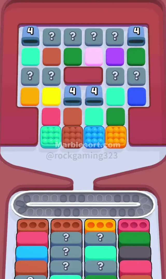 Marble Sort Level 229 Gameplay