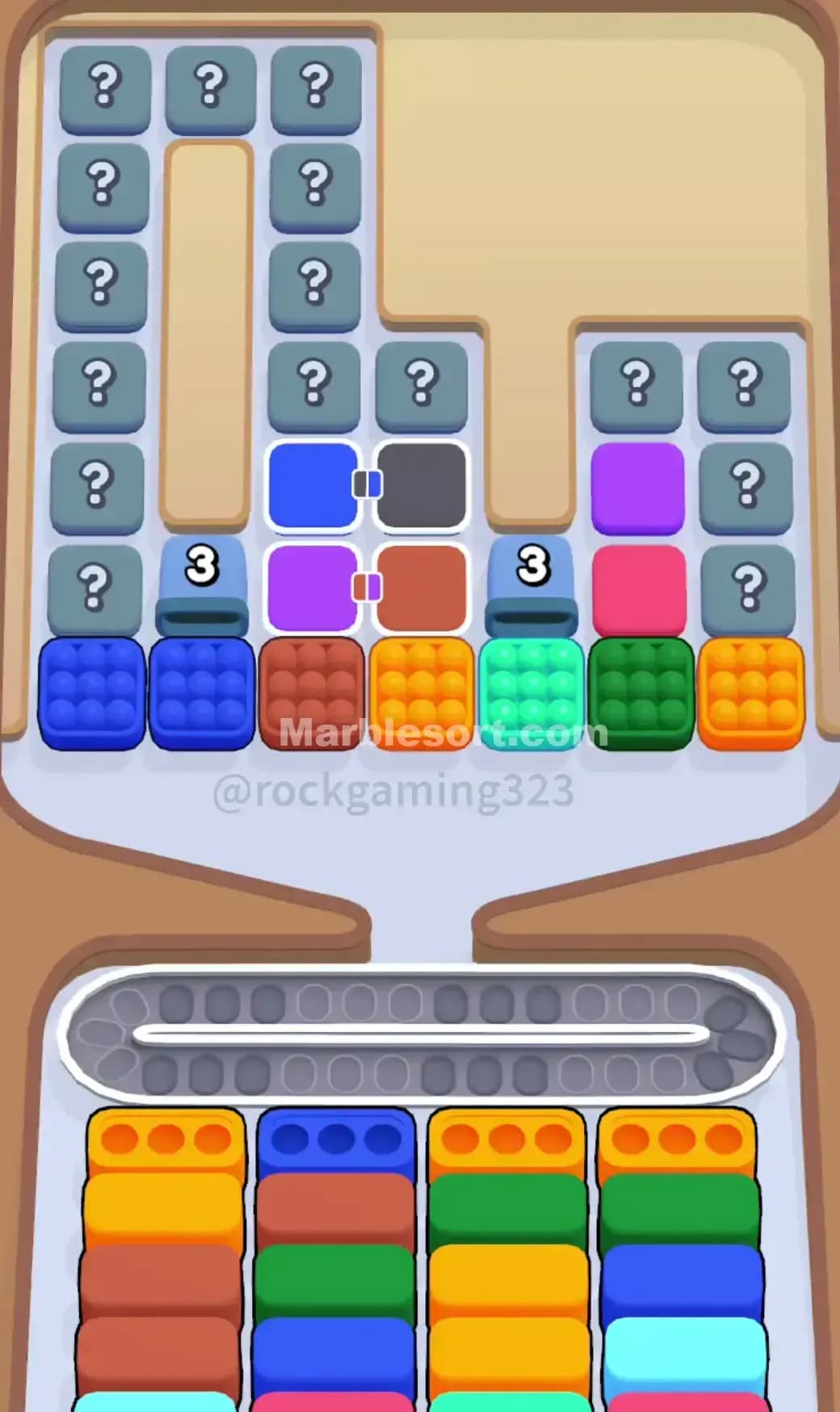 Marble Sort Level 359 Screenshot