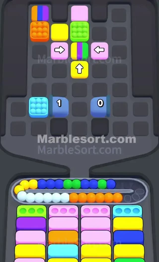 Marble Sort Level 637 Solution 2