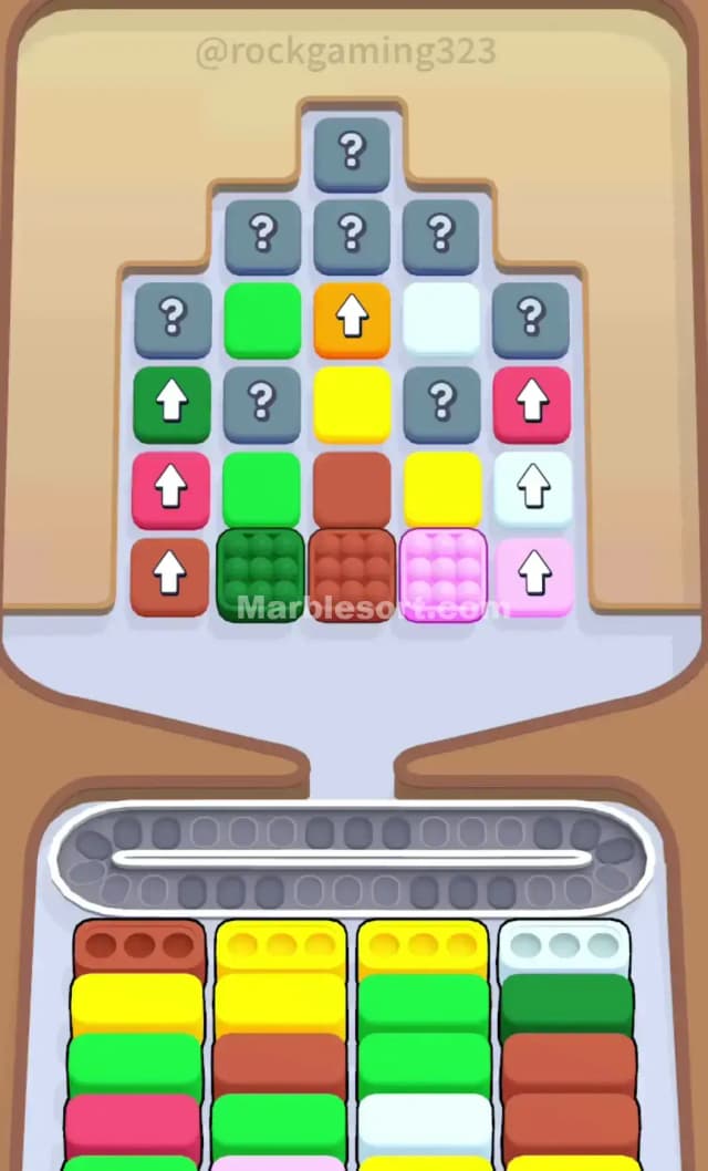 Marble Sort Level 55 Gameplay