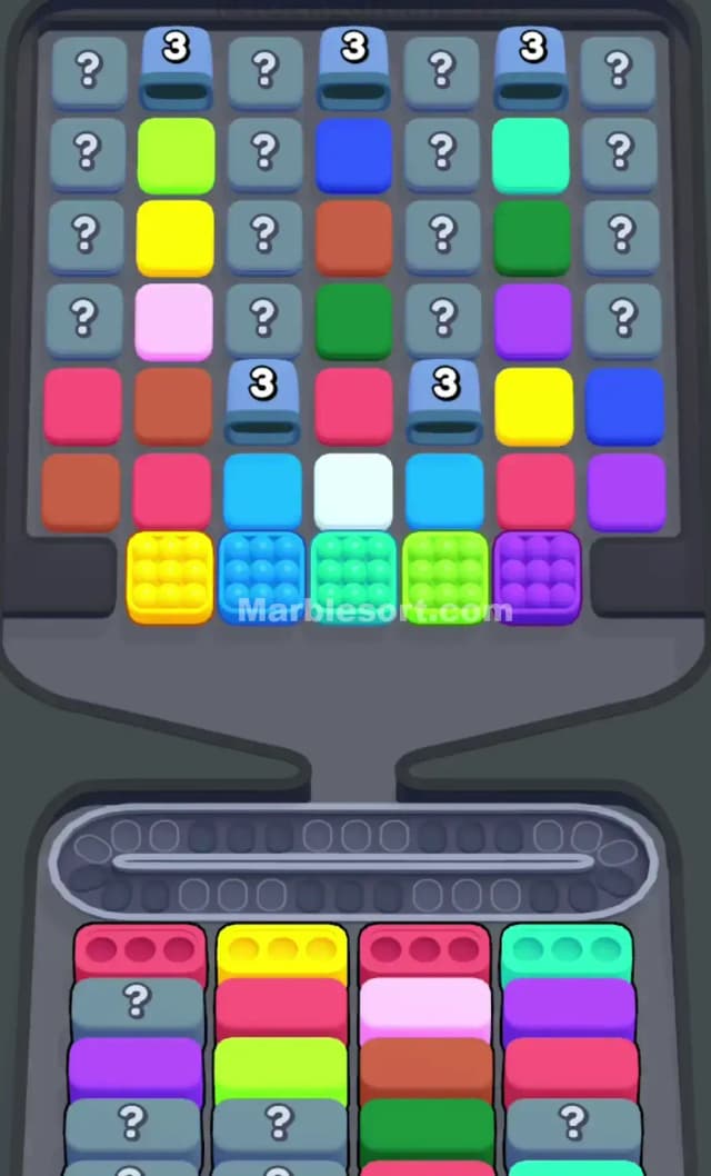 Marble Sort Level 90 Gameplay