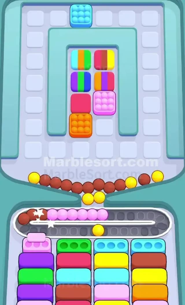 Marble Sort Level 655 Solution 2