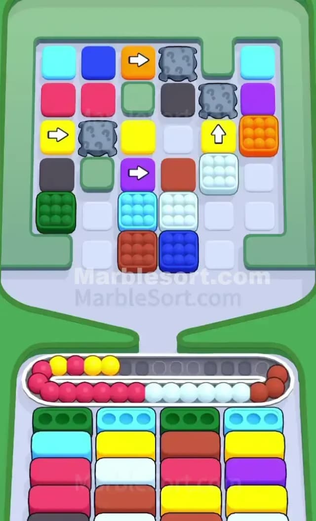 Marble Sort Level 416 Solution 1