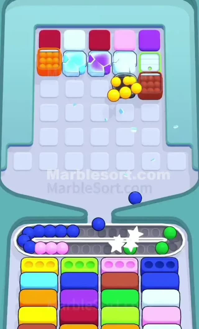 Marble Sort Level 496 Solution 2