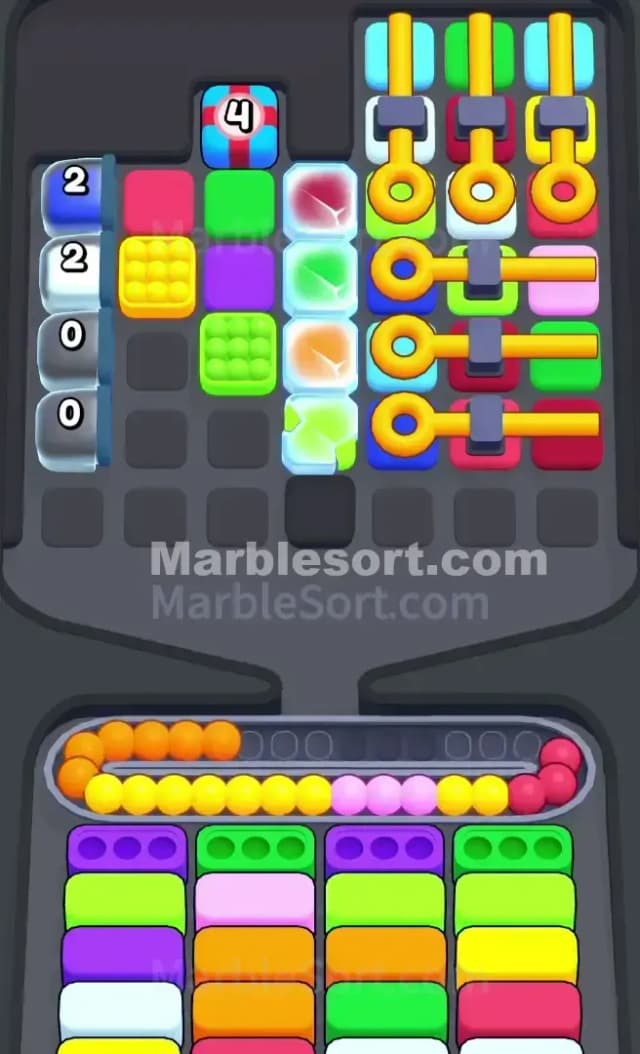 Marble Sort Level 547 Solution 1