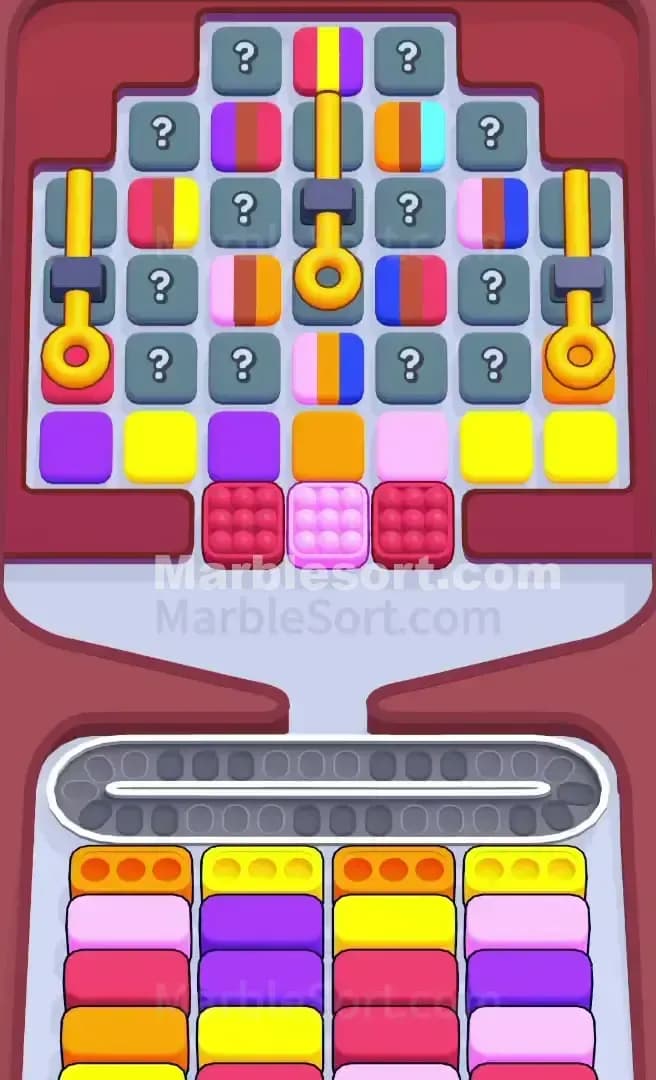 Marble Sort Level 686 Screenshot