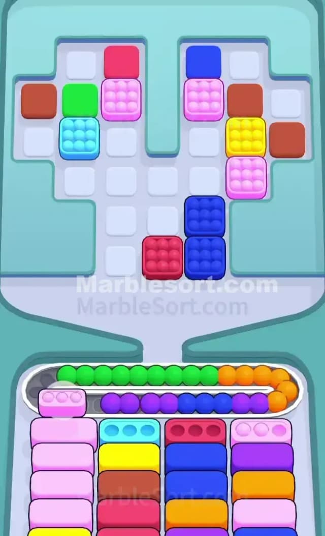 Marble Sort Level 582 Solution 1