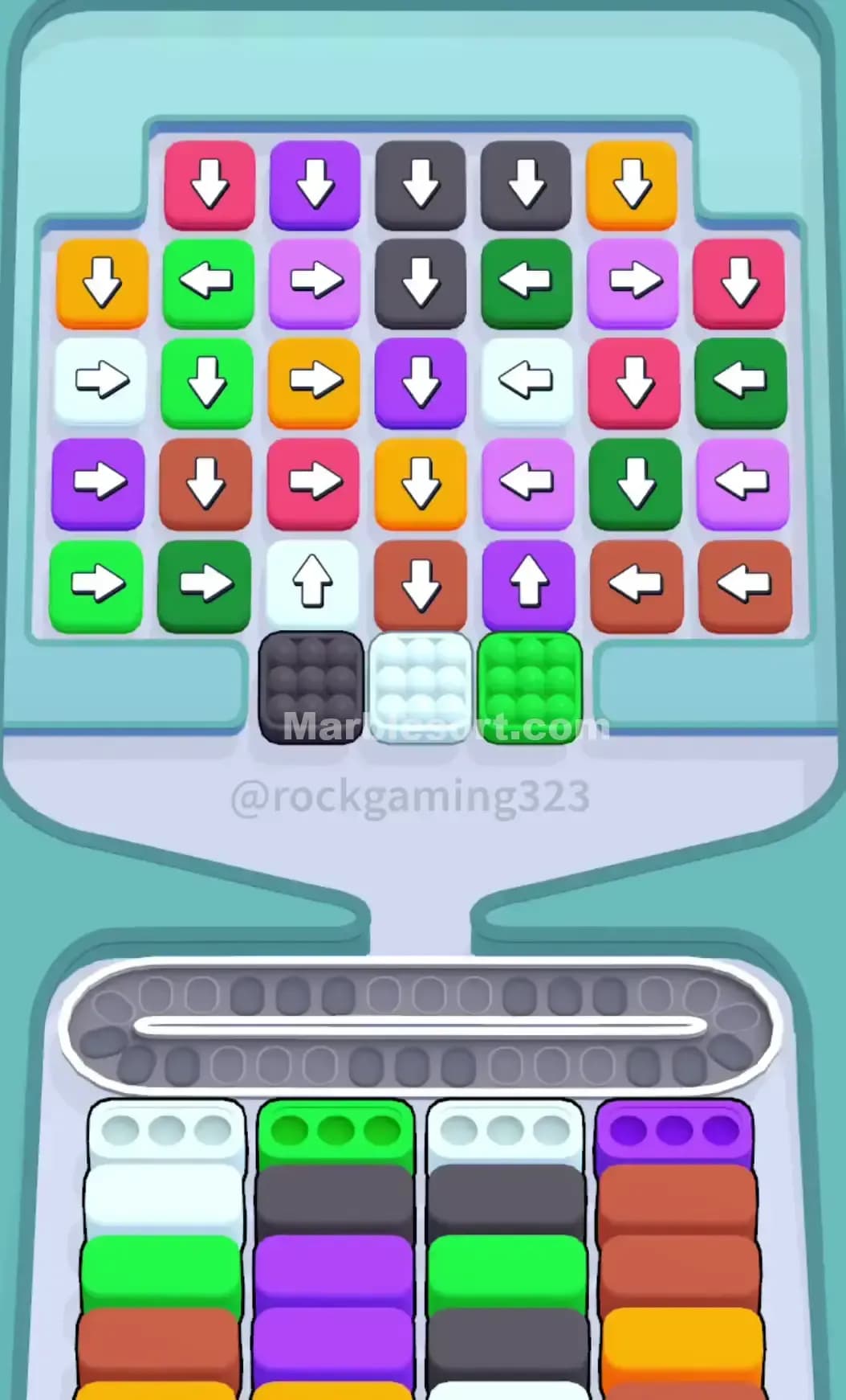 Marble Sort Level 119 Screenshot