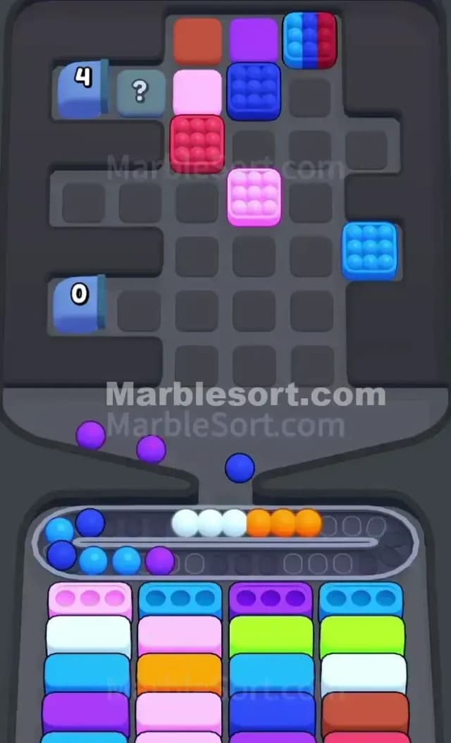 Marble Sort Level 380 Solution 2