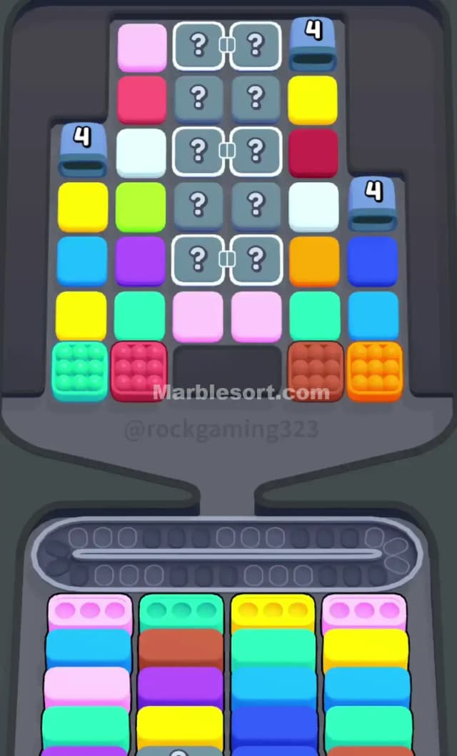 Marble Sort Level 150 Gameplay