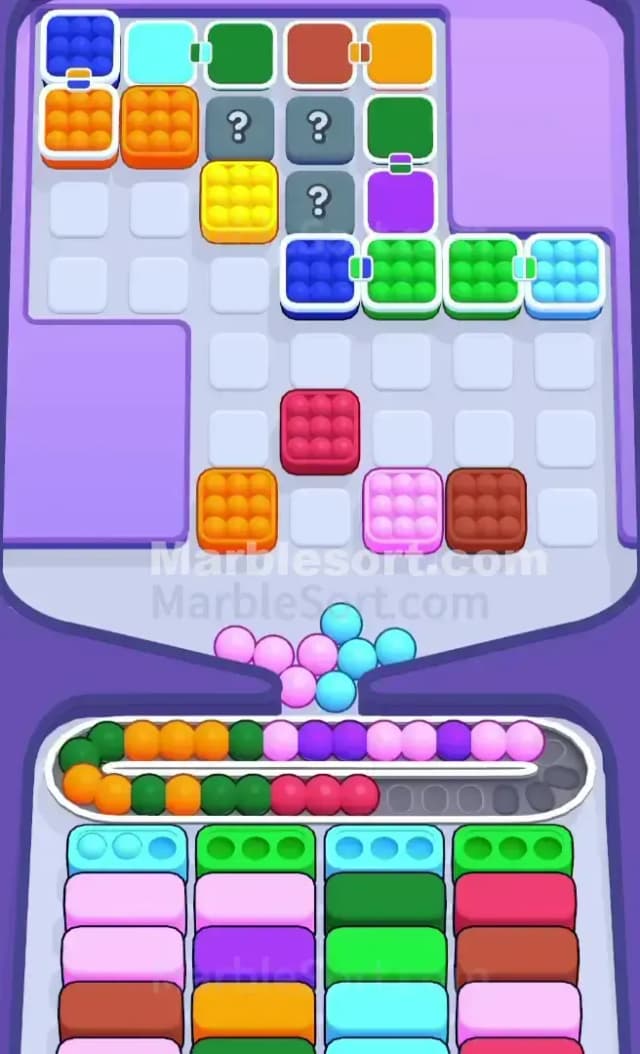Marble Sort Level 292 Solution 1