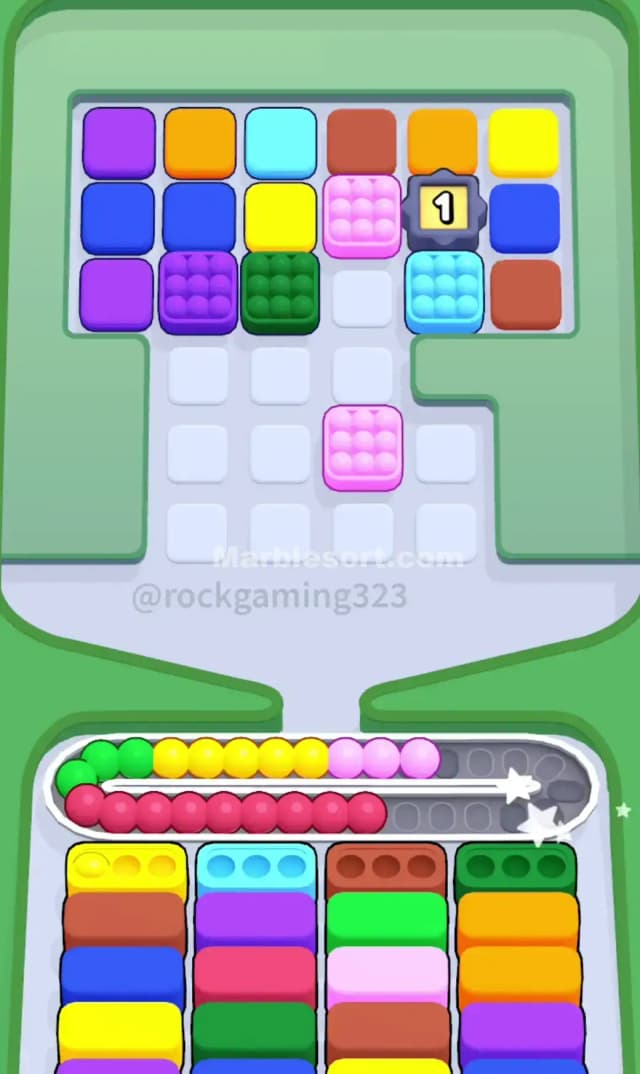 Marble Sort Level 336 Solution 1