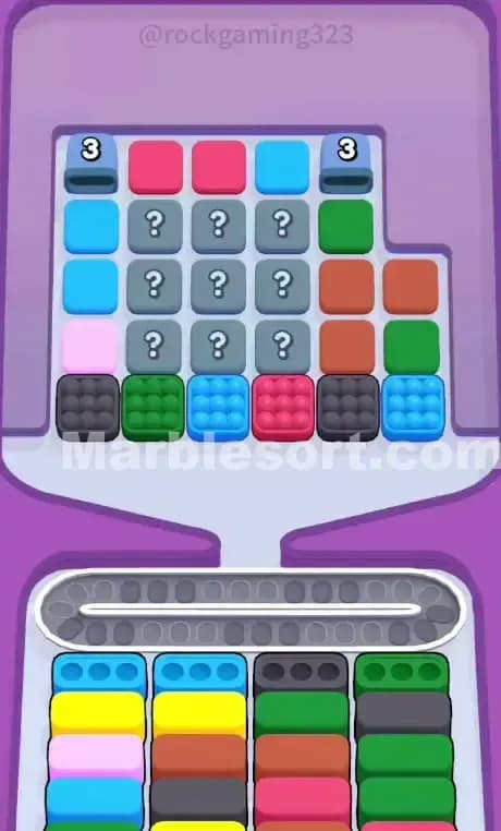 Marble Sort Level 21 Gameplay