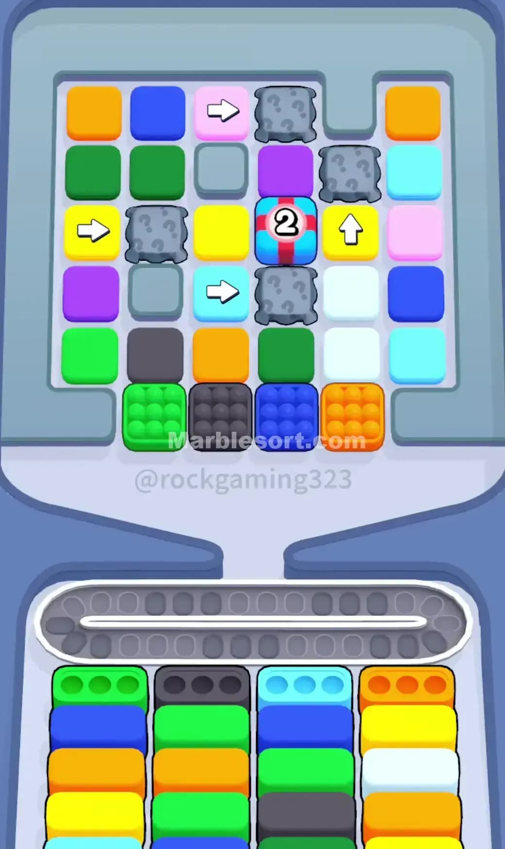 Marble Sort Level 316 Screenshot