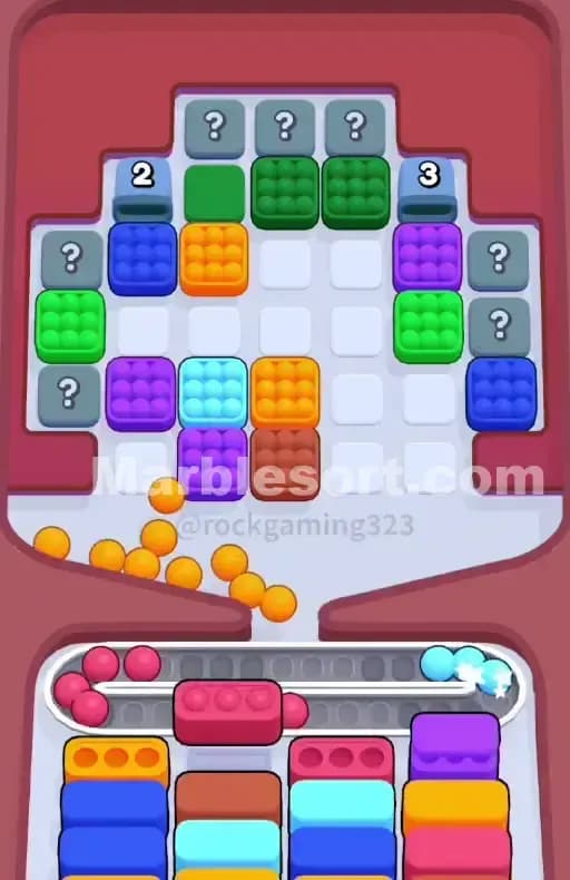 Marble Sort Level 223 Solution 1