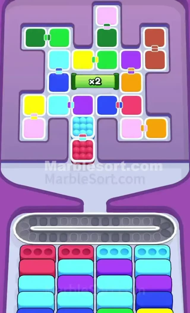 Marble Sort Level 482 Gameplay