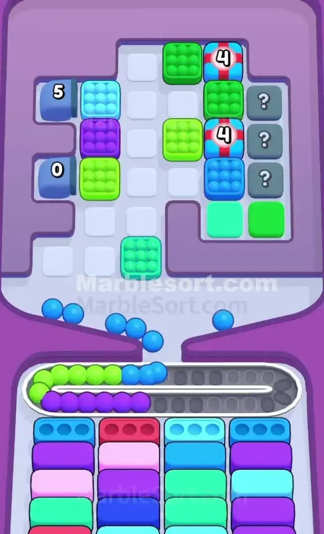 Marble Sort Level 398 Solution 1
