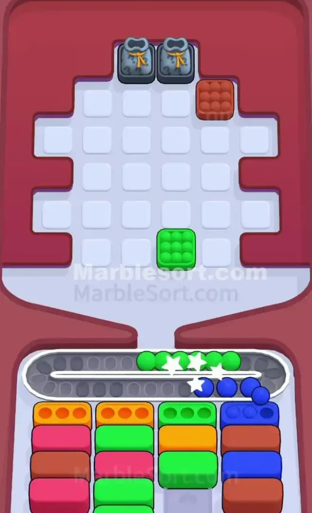 Marble Sort Level 222 Solution 3