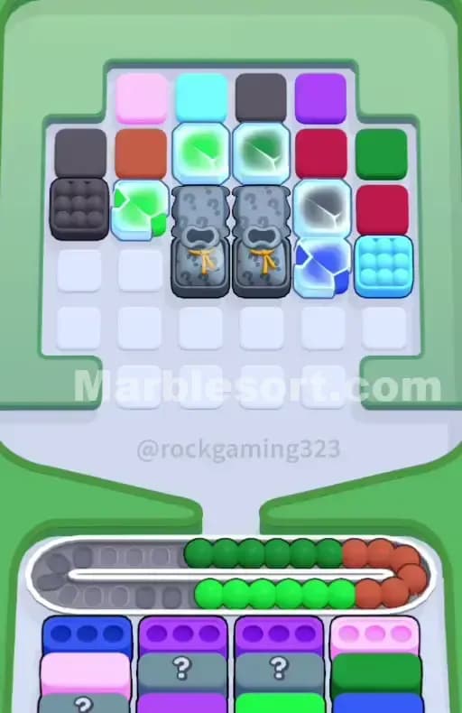 Marble Sort Level 259 Solution 1