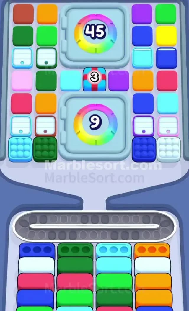 Marble Sort Level 469 Gameplay