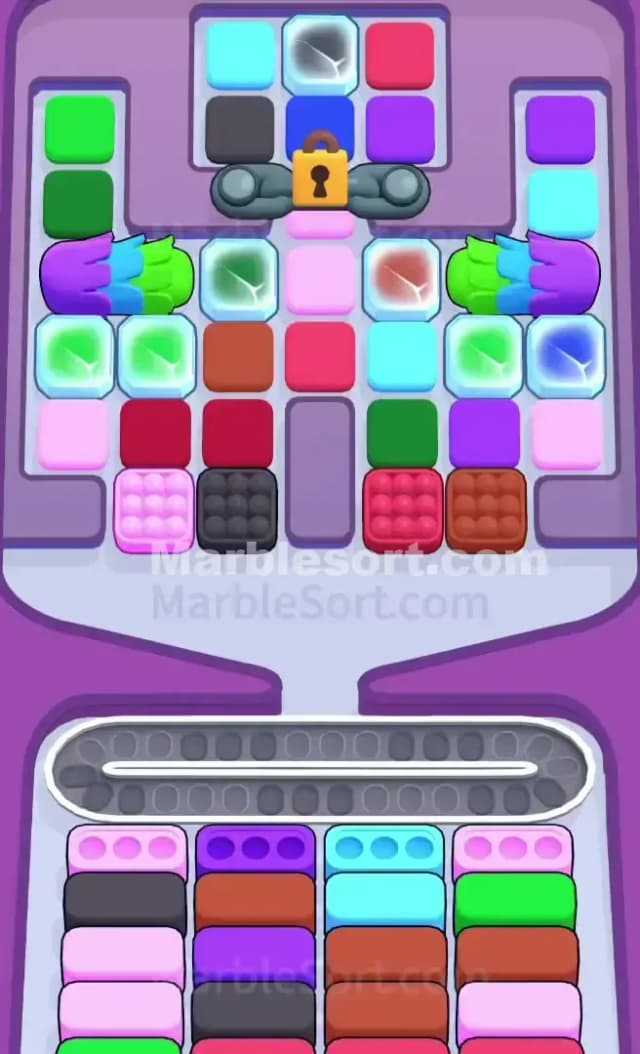 Marble Sort Level 553 Gameplay