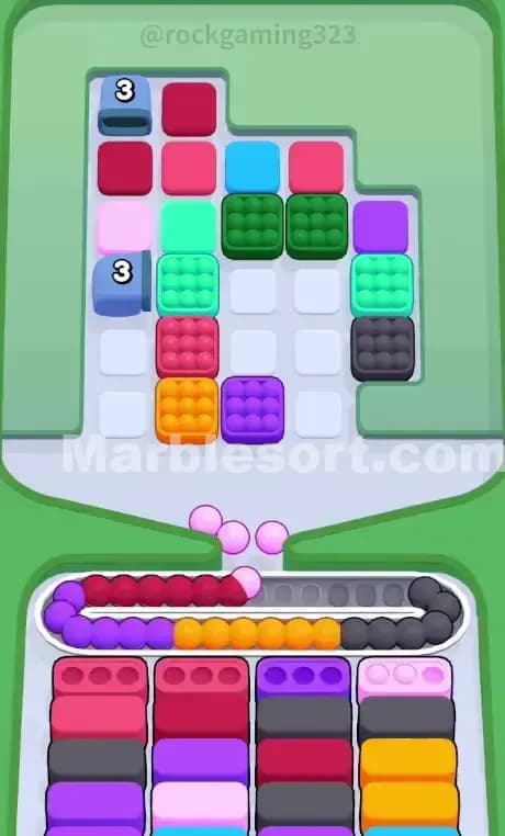 Marble Sort Level 27 Solution 1