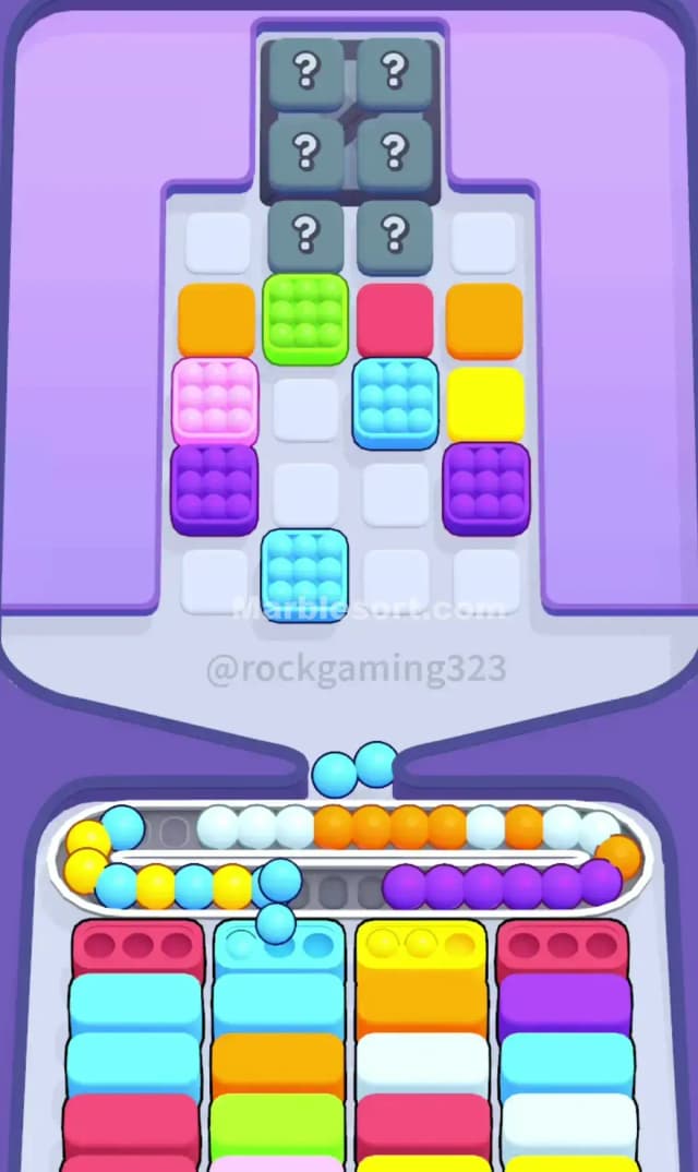 Marble Sort Level 212 Solution 1