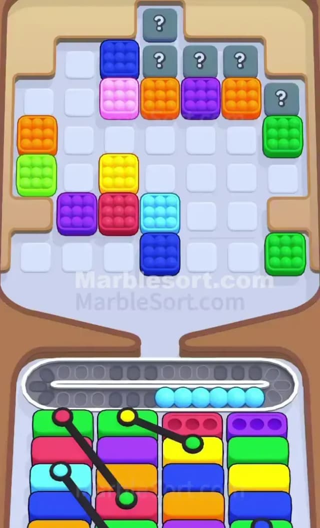 Marble Sort Level 668 Solution 2
