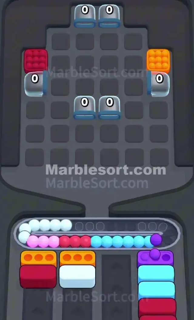 Marble Sort Level 544 Solution 3