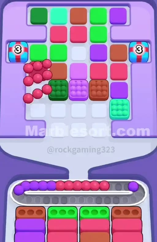 Marble Sort Level 295 Solution 1