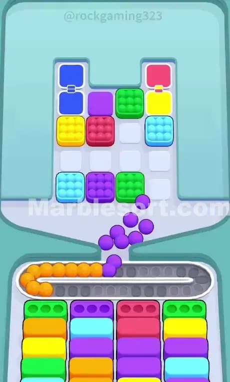 Marble Sort Level 41 Solution 1