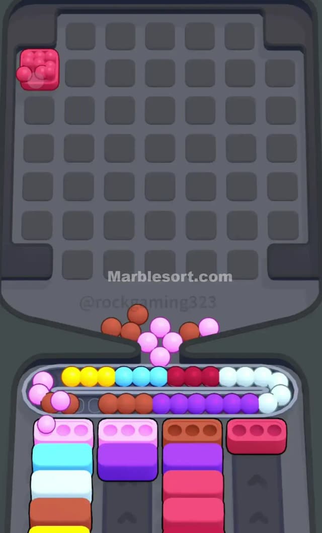 Marble Sort Level 167 Solution 3