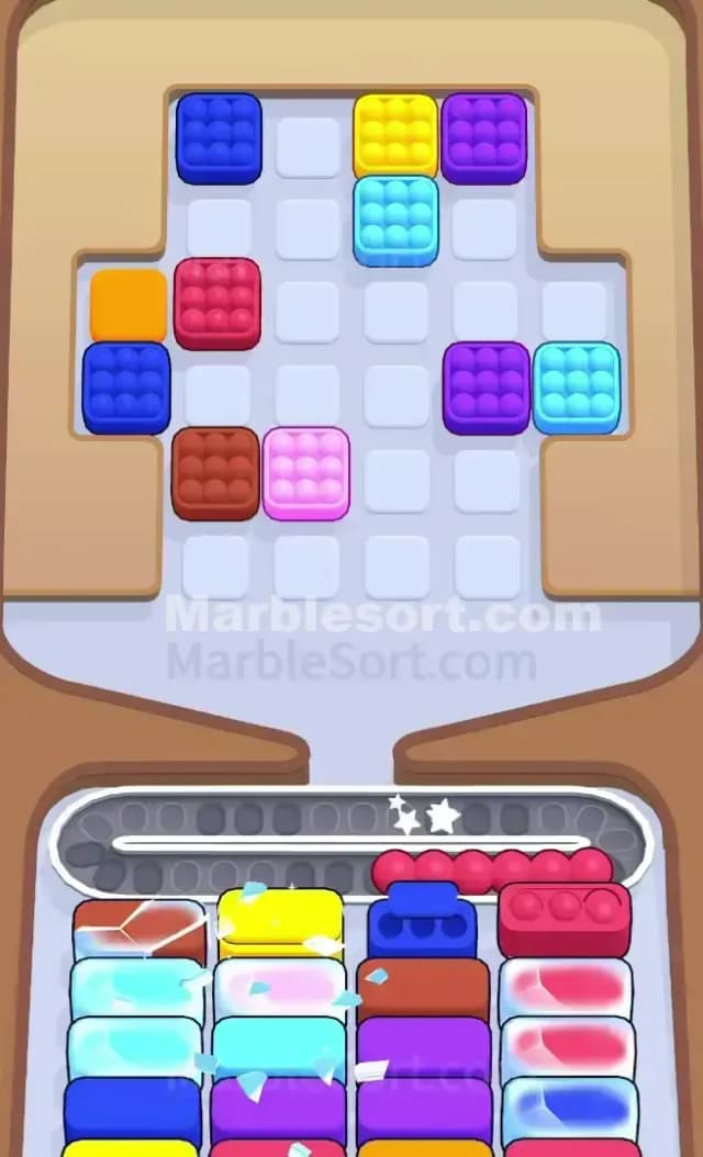 Marble Sort Level 283 Solution 2