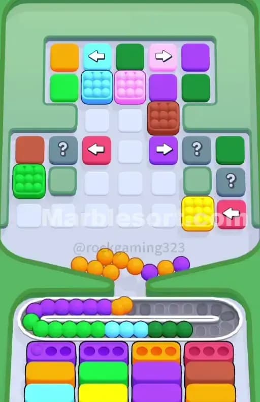 Marble Sort Level 338 Solution 1