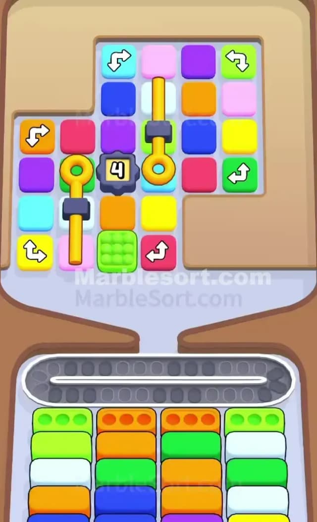 Marble Sort Level 666 Gameplay