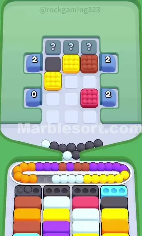 Marble Sort Level 23 Solution 1
