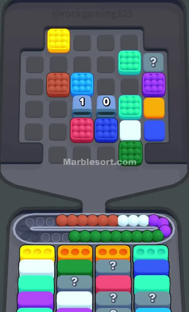 Marble Sort Level 40 Solution 2