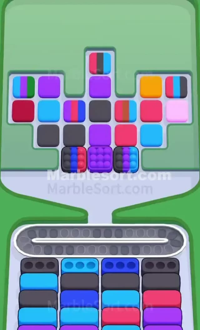 Marble Sort Level 262 Gameplay