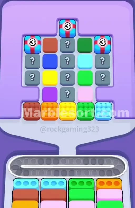 Marble Sort Level 296 Screenshot