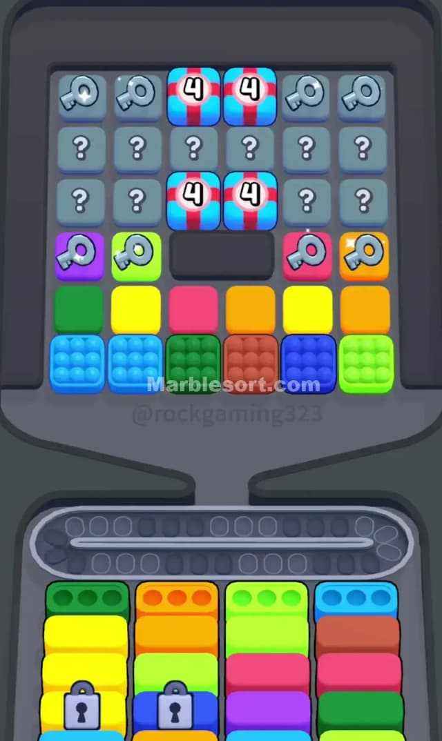 Marble Sort Level 267 Gameplay