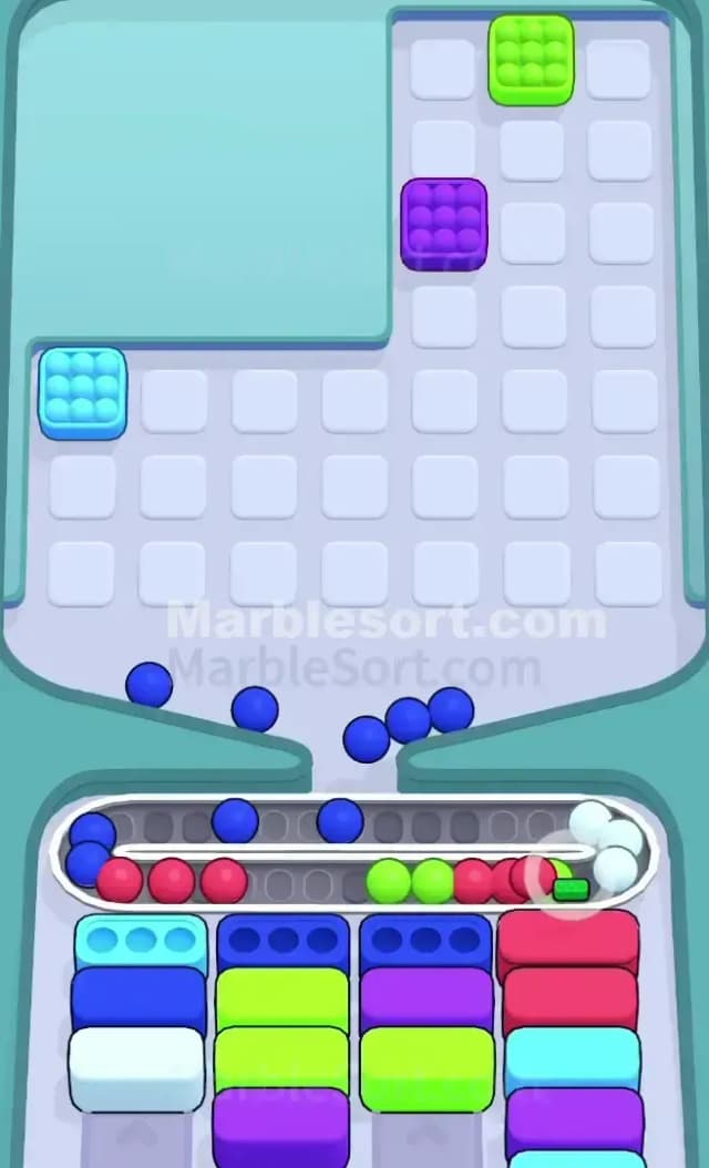 Marble Sort Level 343 Solution 3