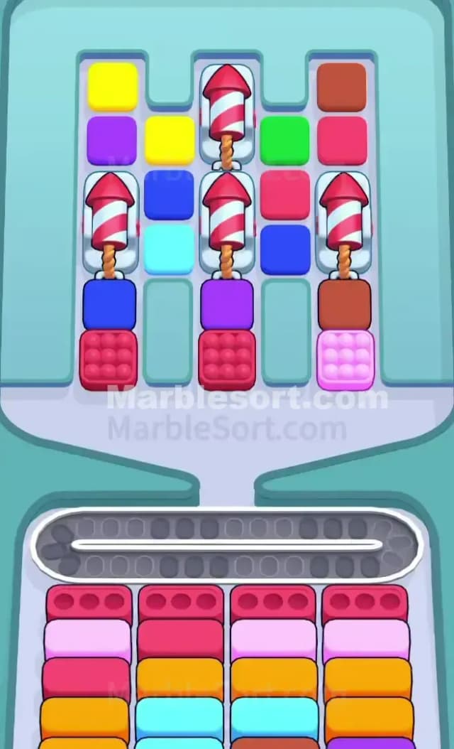 Marble Sort Level 581 Gameplay