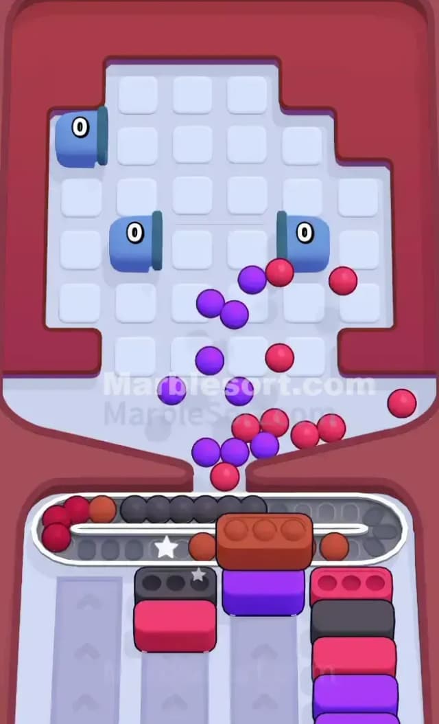 Marble Sort Level 606 Solution 3
